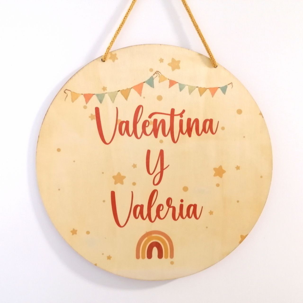 CARTEL puerta arcoíris