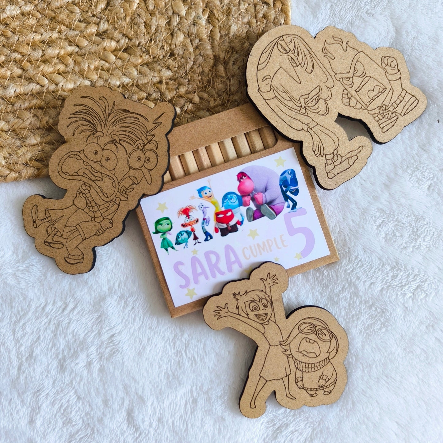 PACK colores+dibujos/imán AL REVÉS