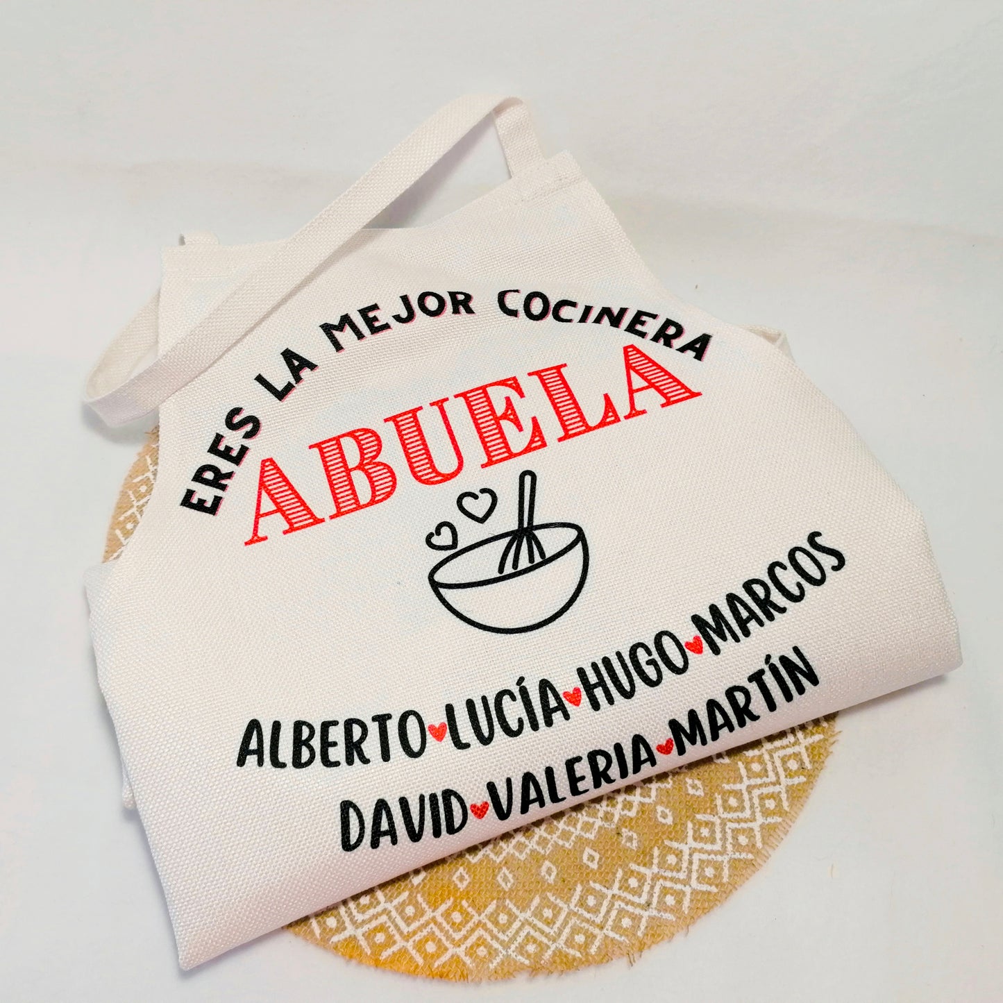 DELANTAL abuela cocinera