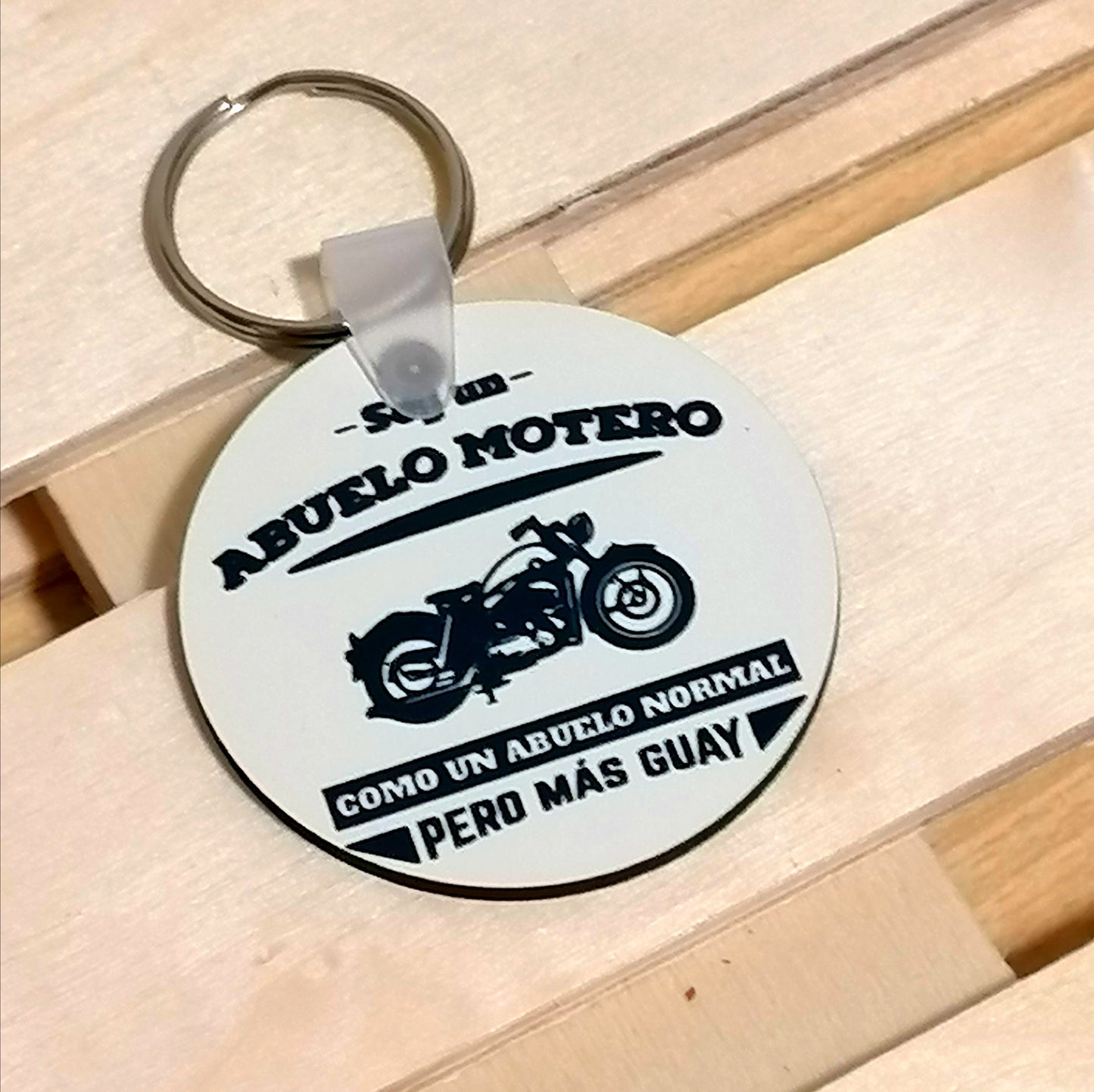 LLAVERO abuelo motero