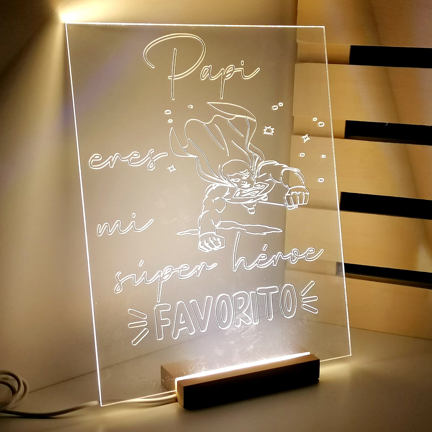 LÁMPARA superhéroe