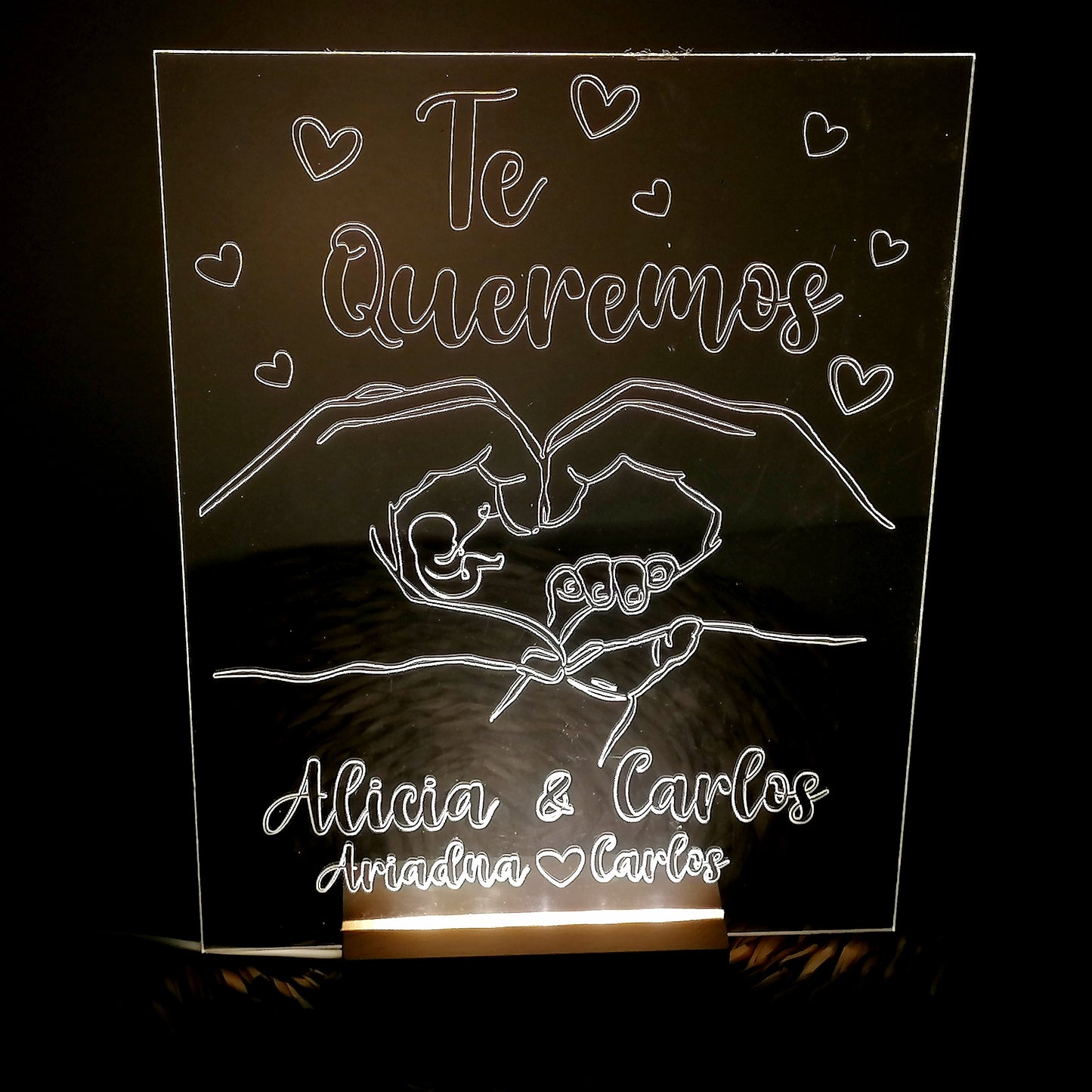 LÁMPARA led família