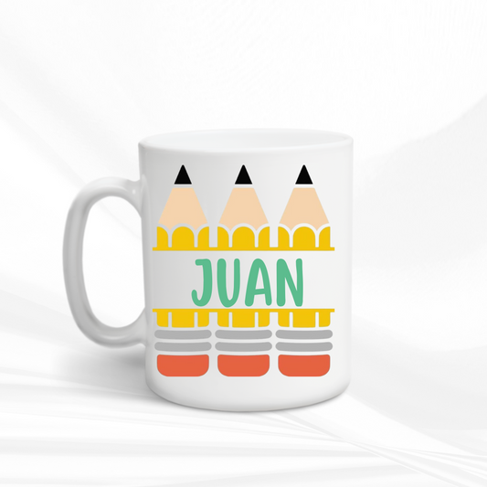 TAZA lápices profe